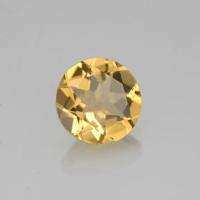 Béryl doré Jaune naturelle Coupe roude, 1.09 ct, VVS-VS