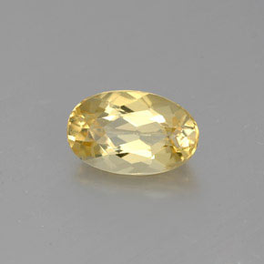 Béryl doré Jaune naturelle Coupe ovale, 1.00 ct, VVS-VS