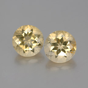 Achetez naturel ct jaune béryl doré gems, coupe roude, en provenance madagascar chez gemselect. en stock, livraison internationale!