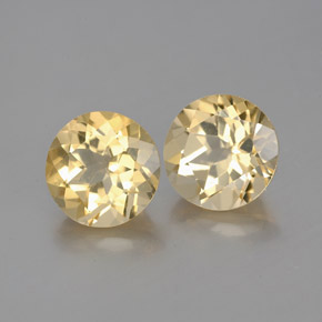 Achetez naturel ct jaune béryl doré gems, coupe roude, en provenance madagascar chez gemselect. en stock, livraison internationale!