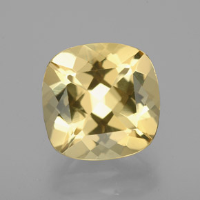 Béryl doré Jaune naturelle Coupe coussin, 2.83 ct, VVS