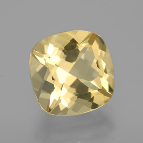 Béryl doré Jaune naturelle Coupe coussin, 2.83 ct, VVS