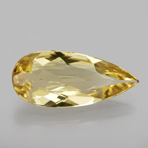Béryl doré Jaune naturelle En forme de poire, 2.39 ct, VVS-VS