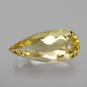 Béryl doré Jaune naturelle En forme de poire, 2.73 ct, VVS
