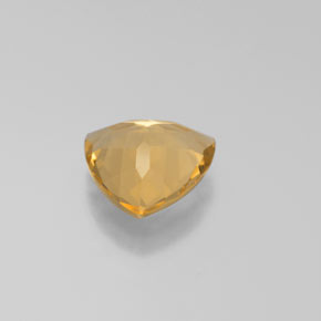 Béryl doré jaune naturelle trillion, 2,61 ct, VVS