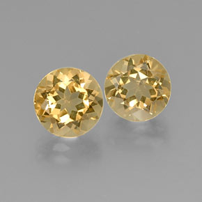 Achetez naturel ct jaune béryl doré gems, coupe roude, en provenance madagascar chez gemselect. en stock, livraison internationale!