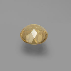 Béryl doré jaune naturelle coupe roude, 2,34 ct, VVS-VS