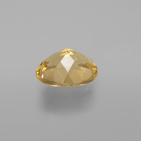 Béryl doré jaune naturelle coupe ovale, 2,29 ct, VVS