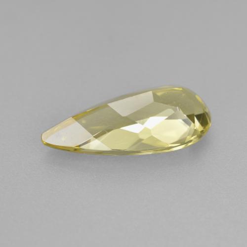 Béryl doré Jaune moyen-léger naturelle En forme de poire, 1.86 ct, VVS