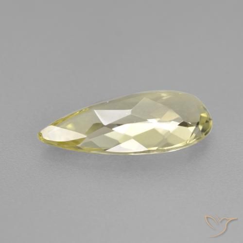Béryl doré Jaune clair naturelle En forme de poire, 2.04 ct, VVS