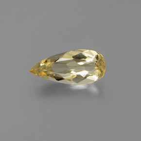 Béryl doré Jaune naturelle En forme de poire, 1.69 ct, VVS