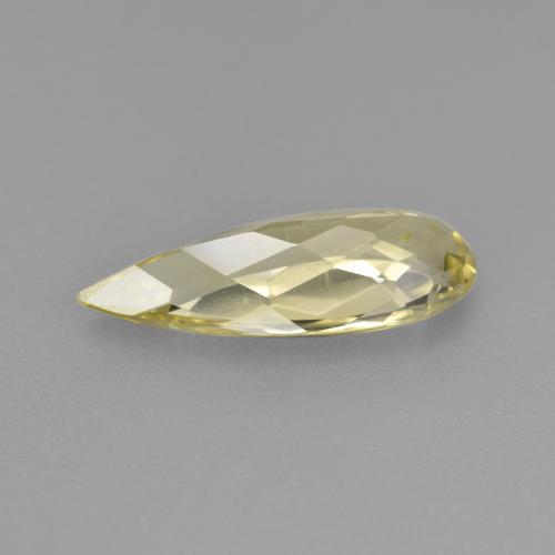 Béryl doré Jaune clair naturelle En forme de poire, 1.82 ct, VS