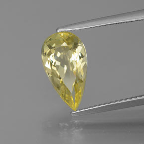 Béryl doré Jaune naturelle En forme de poire, 2.44 ct, VVS