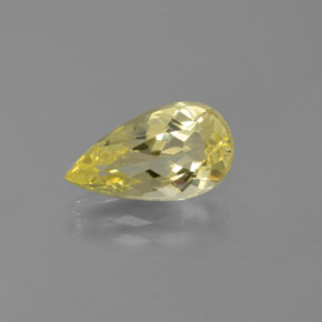 Béryl doré Jaune naturelle En forme de poire, 2.44 ct, VVS
