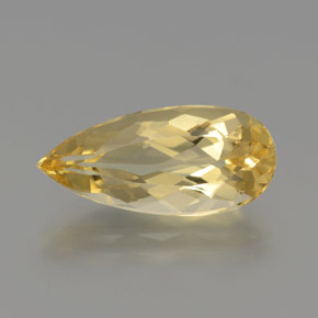 Béryl doré Jaune naturelle En forme de poire, 4.99 ct, VVS