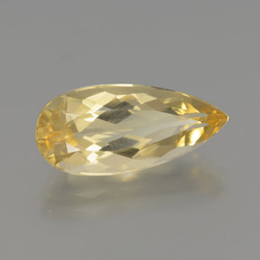 Béryl doré Jaune naturelle En forme de poire, 4.99 ct, VVS