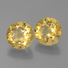 Achetez naturel ct Jaune Béryl doré gems, Coupe roude, En provenance Madagascar chez GemSelect. En stock, livraison internationale!