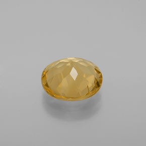Béryl doré jaune naturelle coupe roude, 2,98 ct, VS