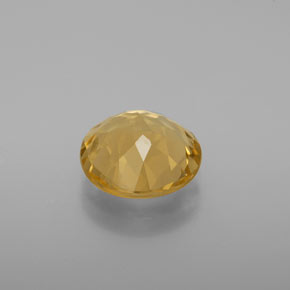 Béryl doré jaune naturelle coupe roude, 3,13 ct, VVS-VS