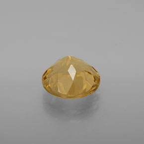 Béryl doré jaune naturelle coupe roude, 3,44 ct, VVS-VS