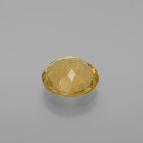 Béryl doré jaune naturelle coupe roude, 2,70 ct, VVS-VS