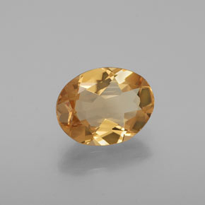 Béryl doré doré naturelle coupe ovale, 1,46 ct, VVS-VS