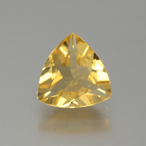 Béryl doré Jaune naturelle Trillion, 1.32 ct, VVS-VS