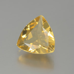 Béryl doré Jaune naturelle Trillion, 1.32 ct, VVS-VS