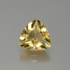 Béryl doré Jaune naturelle Trillion, 1.51 ct, VVS-VS