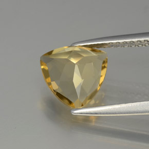 Béryl doré Jaune naturelle Trillion, 1.51 ct, VVS-VS
