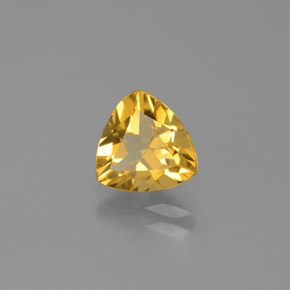 Béryl doré Jaune naturelle Trillion, 1.47 ct, VVS-VS