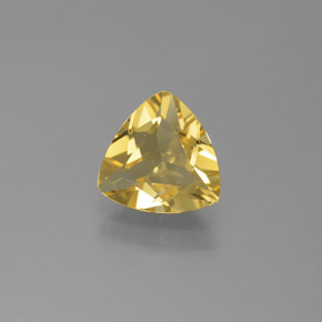 Béryl doré Jaune naturelle Trillion, 1.44 ct, VVS-VS