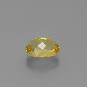 Béryl doré Jaune naturelle Coupe ovale, 1.68 ct, VVS-VS