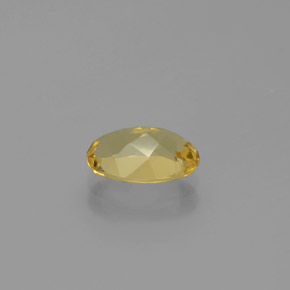 Béryl doré jaune naturelle coupe ovale, 1,34 ct, VVS