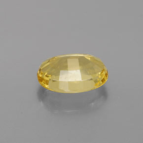 Béryl doré Jaune naturelle Coupe ovale, 1.23 ct, VVS