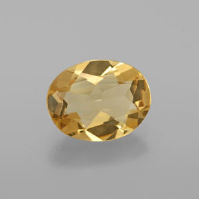 Béryl doré Jaune naturelle Coupe ovale, 1.35 ct, VVS-VS