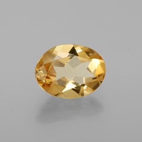 Béryl doré Jaune naturelle Coupe ovale, 1.39 ct, VS