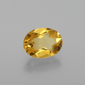 Béryl doré Jaune naturelle Coupe ovale, 1.23 ct, VS