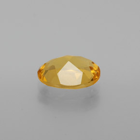 Béryl doré jaune naturelle coupe ovale, 1,14 ct, VVS-VS