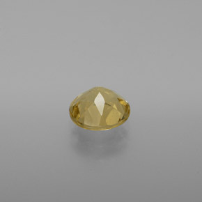 Béryl doré jaune naturelle coupe roude, 1,19 ct, VS