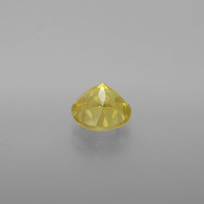 Béryl doré jaune naturelle coupe roude, 1,12 ct, VVS-VS