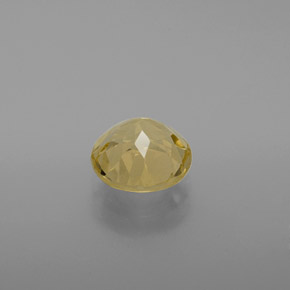 Béryl doré jaune naturelle coupe roude, 1,78 ct, VVS-VS
