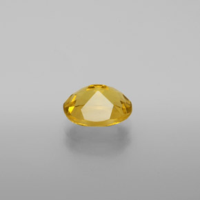 Béryl doré Jaune naturelle Coupe ovale, 1.29 ct, VVS-VS