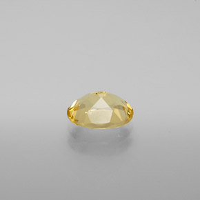Béryl doré jaune naturelle coupe ovale, 1,10 ct, VVS-VS