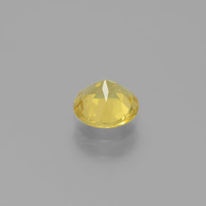Béryl doré Jaune naturelle Coupe roude, 0.61 ct, VS