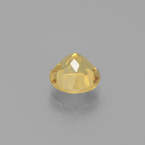 Béryl doré jaune naturelle coupe roude, 1,39 ct, VVS-VS