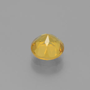 Béryl doré jaune naturelle coupe roude, 0,82 ct, VS
