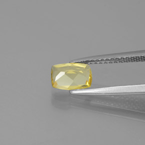 Béryl doré jaune naturelle forme fantaisie, 0,74 ct, VVS-VS