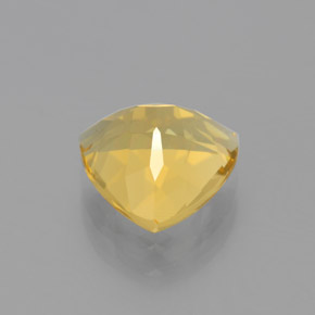 Béryl doré jaune naturelle trillion, 2,23 ct, VS