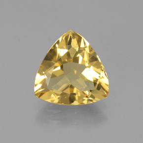 Béryl doré Jaune naturelle Trillion, 2.36 ct, VVS-VS